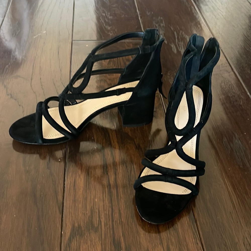 NWT Black Sandro Sandals - Size 39